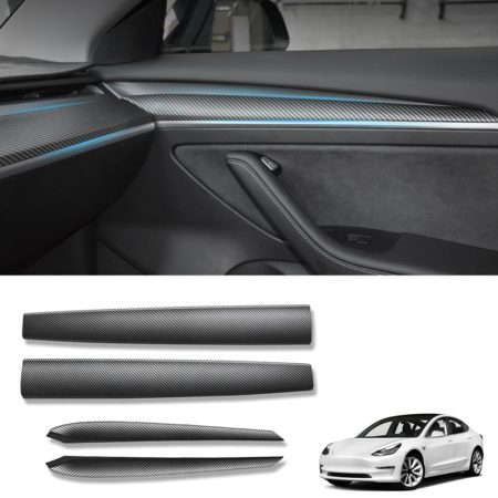 Dash trim carbon fibre Tesla Model 3 /Y (Matt carbon)